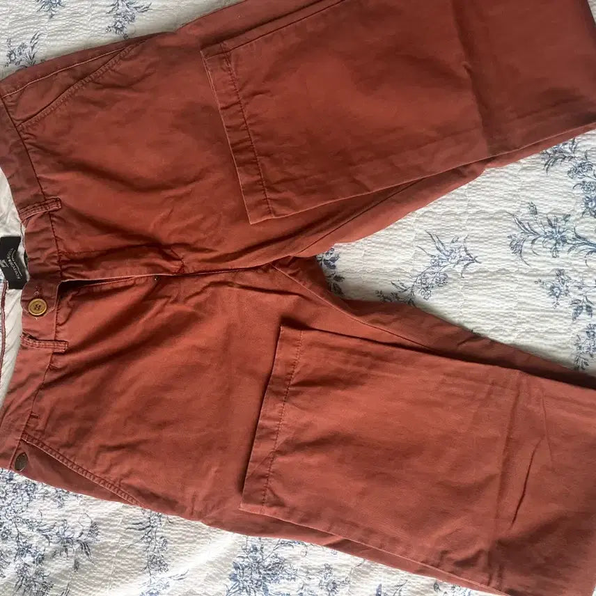[BUNJANG] Scotch & Soda Brown Cotton Pants / 스코치앤소다 브라운 면바지