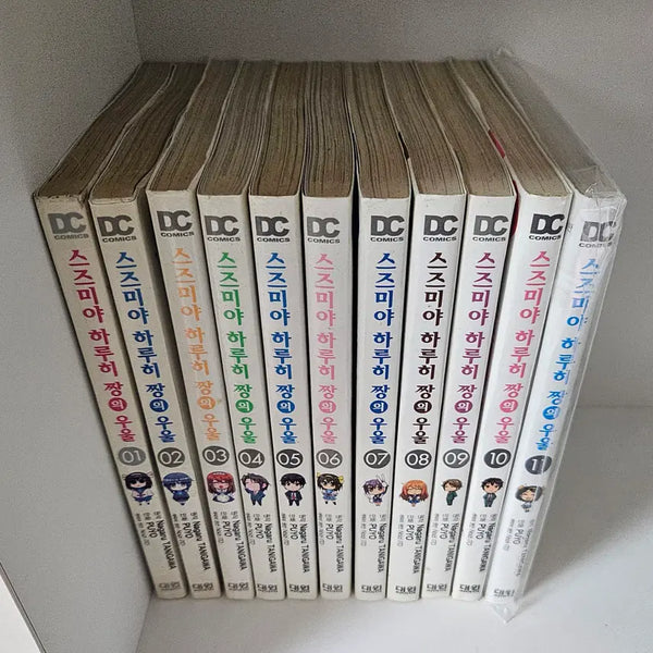 [BUNJANG] The Melancholy of Haruhi Suzumiya 1-11 Manga / [만화책/중고]스즈미야 하루히 짱의 우울 1~11권/무료배송