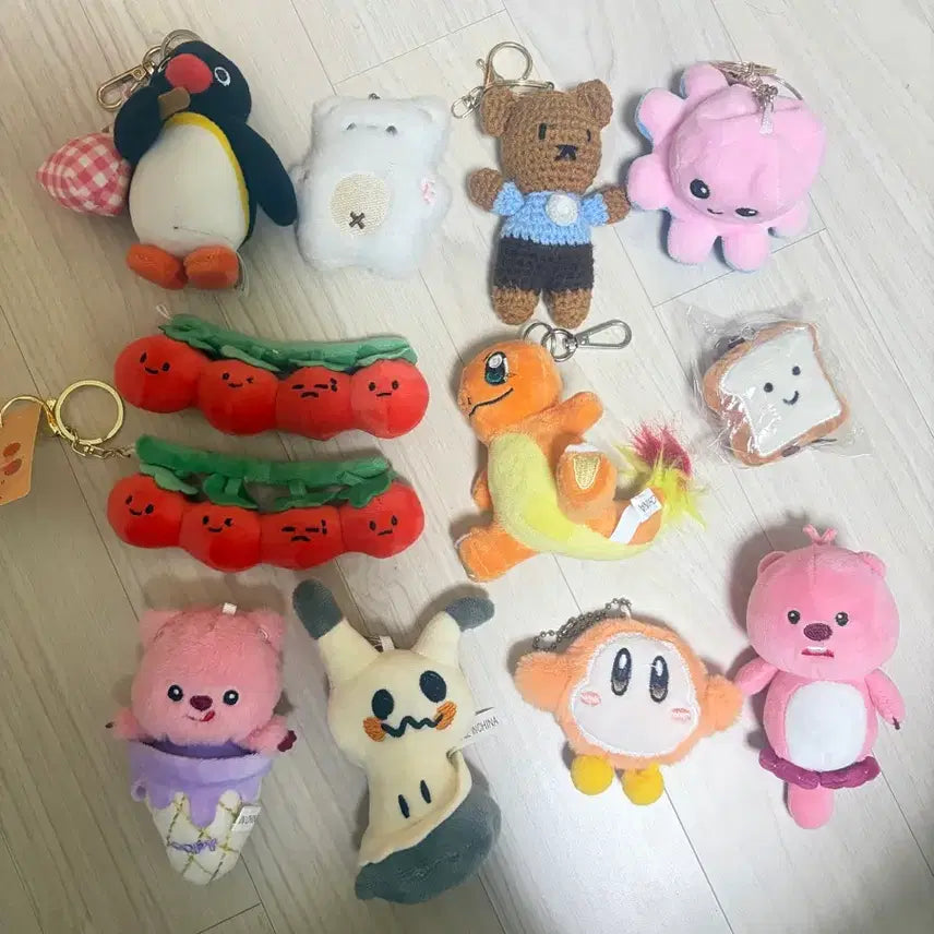 [BUNJANG] Plushie Keychain / 인형키링 (개당구매가능)
