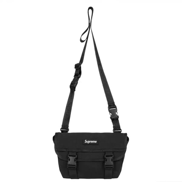 [BUNJANG] Supreme SS25 Mini Messenger Bag Black / 새상품_슈프림 미니메신저백 블랙 슈프림가방 25SS