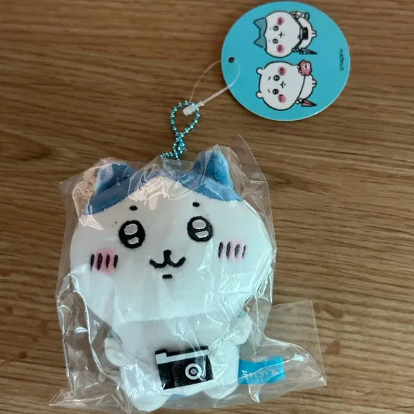 [BUNJANG] Chiikawa Market Outing Camera Hachiware Mascot / 치이카와 마켓-나들이 카메라 하치와레 마스코트