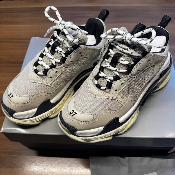 [BUNJANG] Balenciaga Triple S Vanilla Sneakers Size 37 / [37] 발렌시아가 트리플S 바닐라 37사이즈