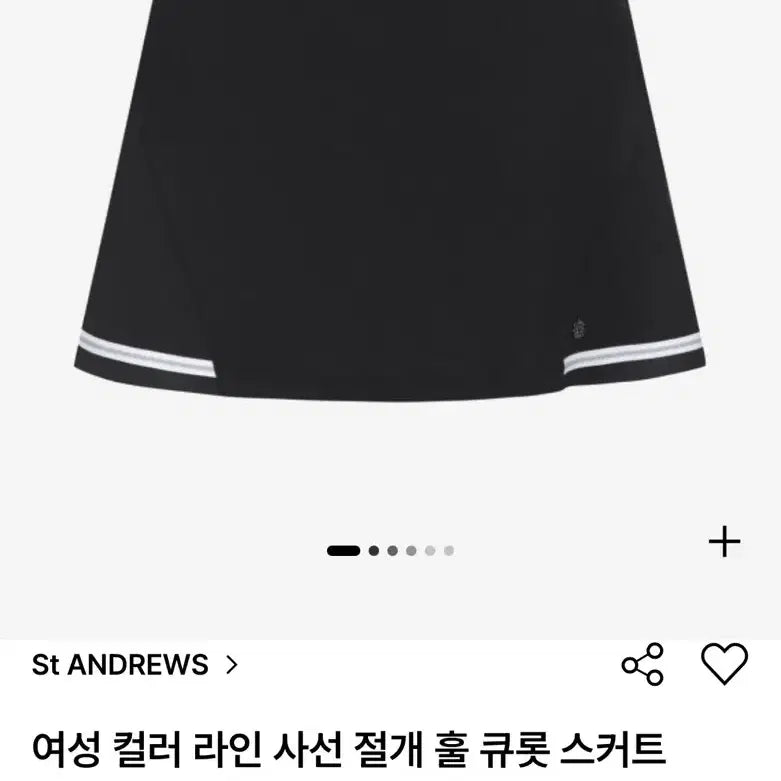 [BUNJANG] Saint Andrews Women's Color Line Diagonal Cut Flare Skirt L (29) / 세인트앤드류스여성컬러라인사선절개플레어스커트L(29)