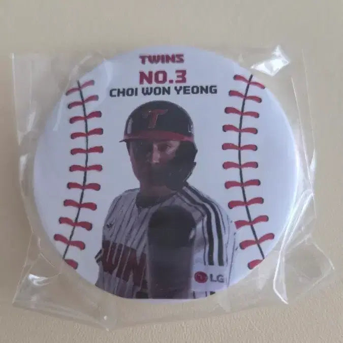 [BUNJANG] LG Twins Choi Won-young Badge / LG트윈스 최원영 뱃지