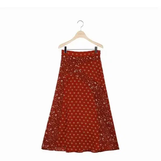 [BUNJANG] Thursday Island Pattern Mix Long Skirt / 써스데이아일랜드 패턴믹스롱스커트