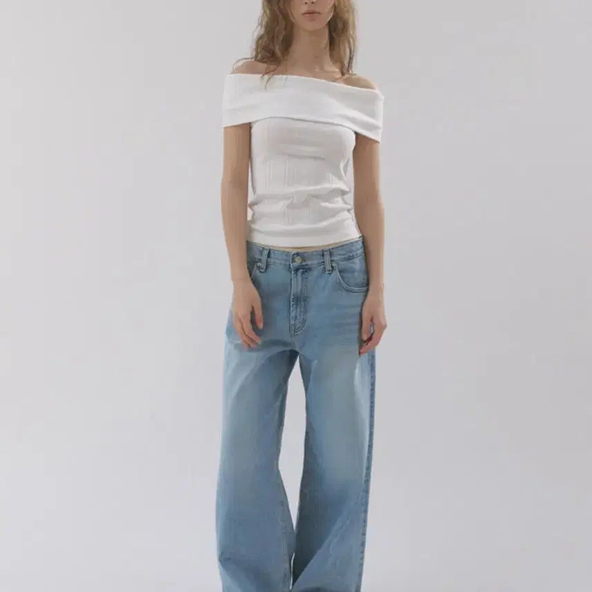 [BUNJANG] Headment Fairy Off-Shoulder Top / 헤더먼트 페어리 오프숄더 탑