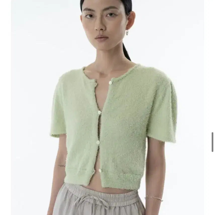 [BUNJANG] Amomento Fancy Balloon Cardigan / 아모멘토 펜시벌룬가디건