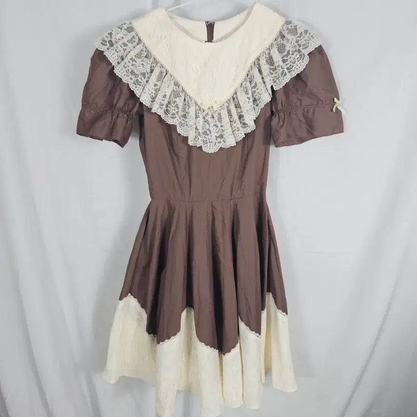 [BUNJANG] Morrigirl Lace Kara Dress / 2)모리걸 레이스카라 원피스