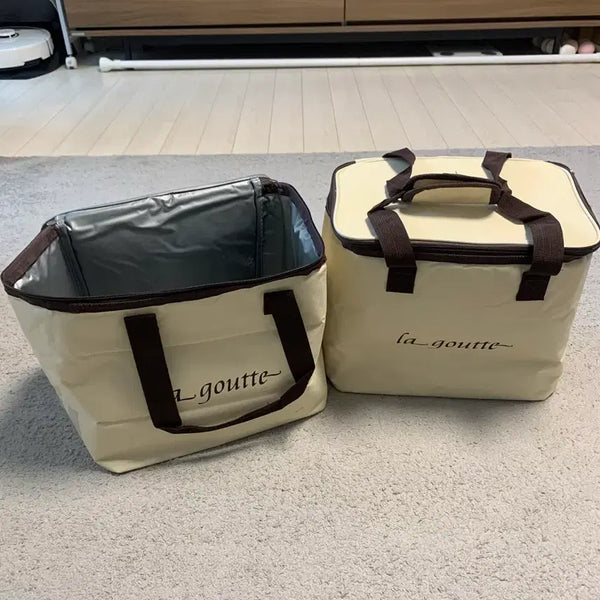[BUNJANG] Lagout Home Party Ice Bag Cooler Bag Set of 2 / 라구뜨 홈파티 아이스백 보냉가방 2개