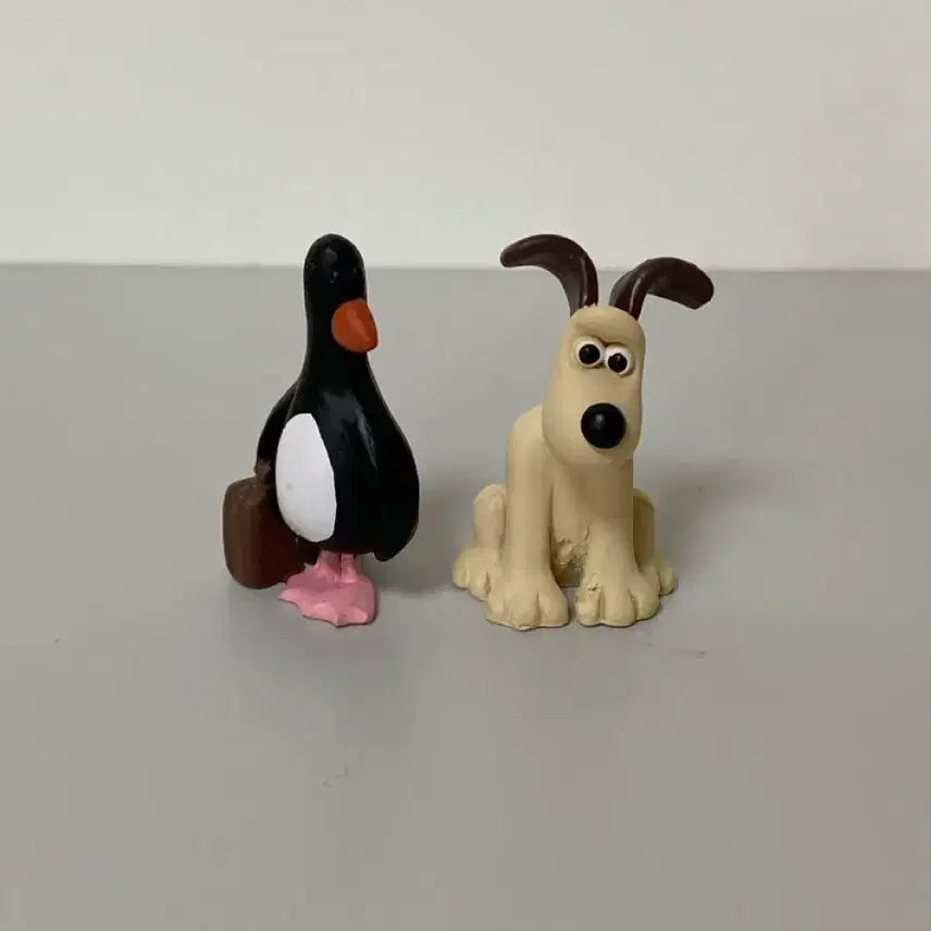 [BUNJANG] Wallace & Gromit Feathers McGraw & Gromit Resin Figure Set / 월레스와그로밋 맥그로우 그로밋 레진 피규어