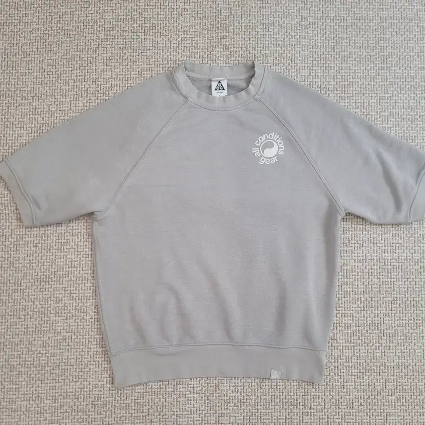 [BUNJANG] Nike ACG Short Sleeve Sweatshirt Size S / 나이키 ACG 반팔 맨투맨 S 사이즈