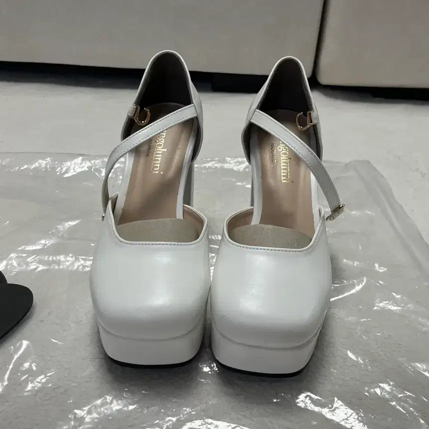 [BUNJANG] Mary Jane Platform Shoes / 10cm 메리제인 통굽 구두235
