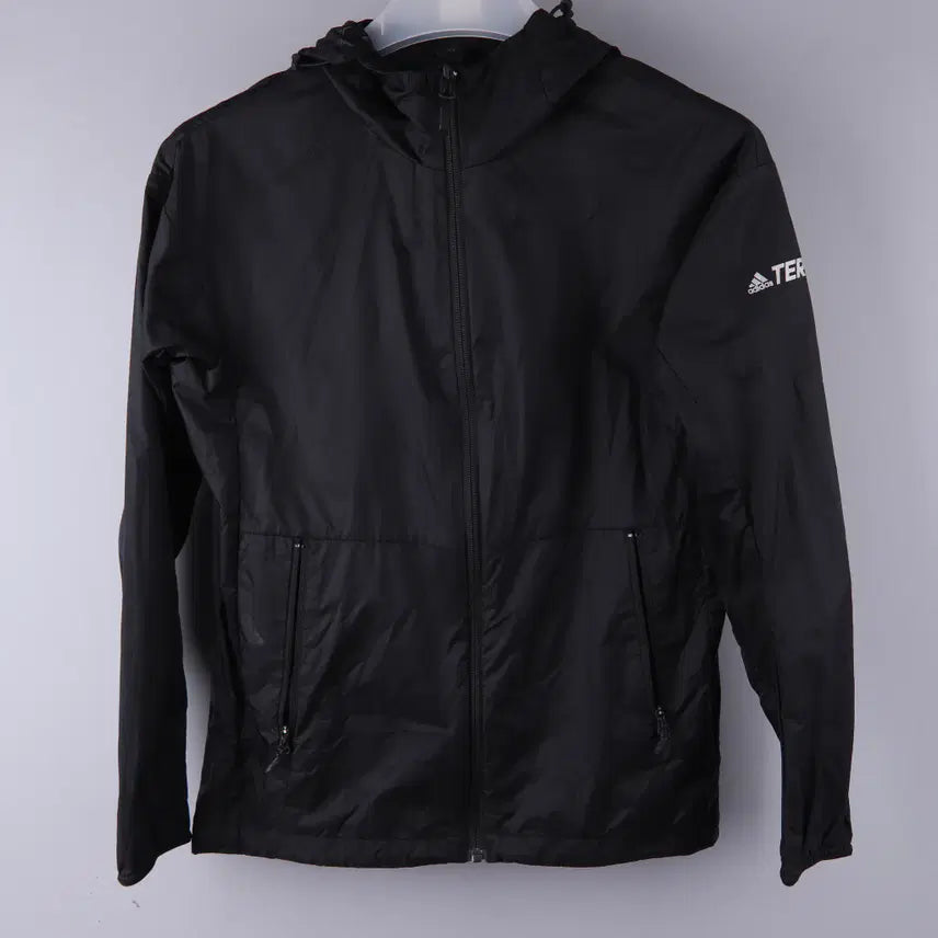 [BUNJANG] Adidas Explorer Windbreaker Jacket Black XS / (여성) 아디다스 익스플로러 윈드브레이커 자켓 블랙 (XS)