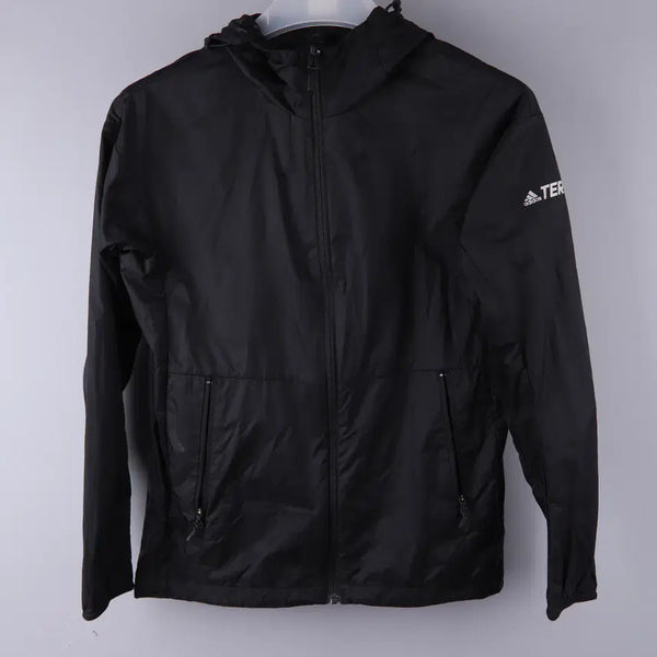 [BUNJANG] Adidas Explorer Windbreaker Jacket Black XS / (여성) 아디다스 익스플로러 윈드브레이커 자켓 블랙 (XS)