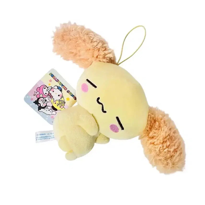 [BUNJANG] Sanrio Cinnamonroll Chiffon Mascot Doll Keyring / [새상품] 굿나잇 쉬폰 마스코트 인형 키링 산리오 시나모롤 시나프렌즈