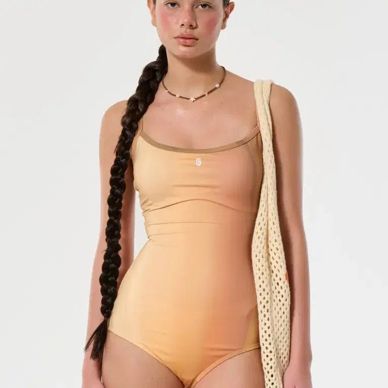 [BUNJANG] EAST SEA Corset Swimsuit S / 이스트씨 수영복