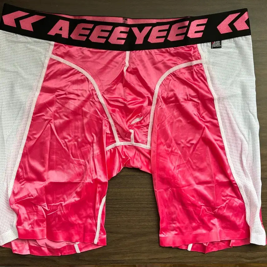 [BUNJANG] AEEEYEEE Pink Drawers Boxer Briefs / AEEEYEEE 핑크 드로즈