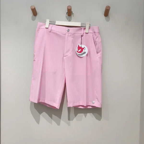 [BUNJANG] WAAC Men's Miami Pink Shorts WMPNM24602PIX / 새상품)WAAC(왁 골프)남성 마이애미 핑크 쇼츠 반바지