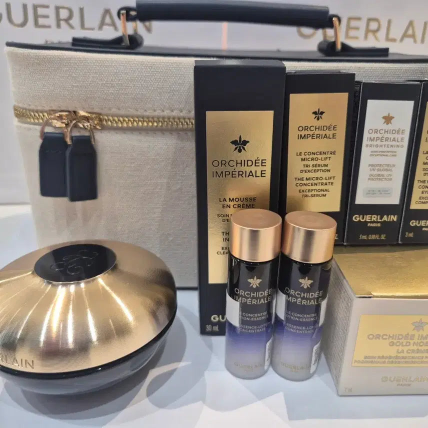 [BUNJANG] Guerlain Orchid Neck Cream + Basic Skincare Set / 겔랑 오키드 넥크림 + 기초 케어 세트