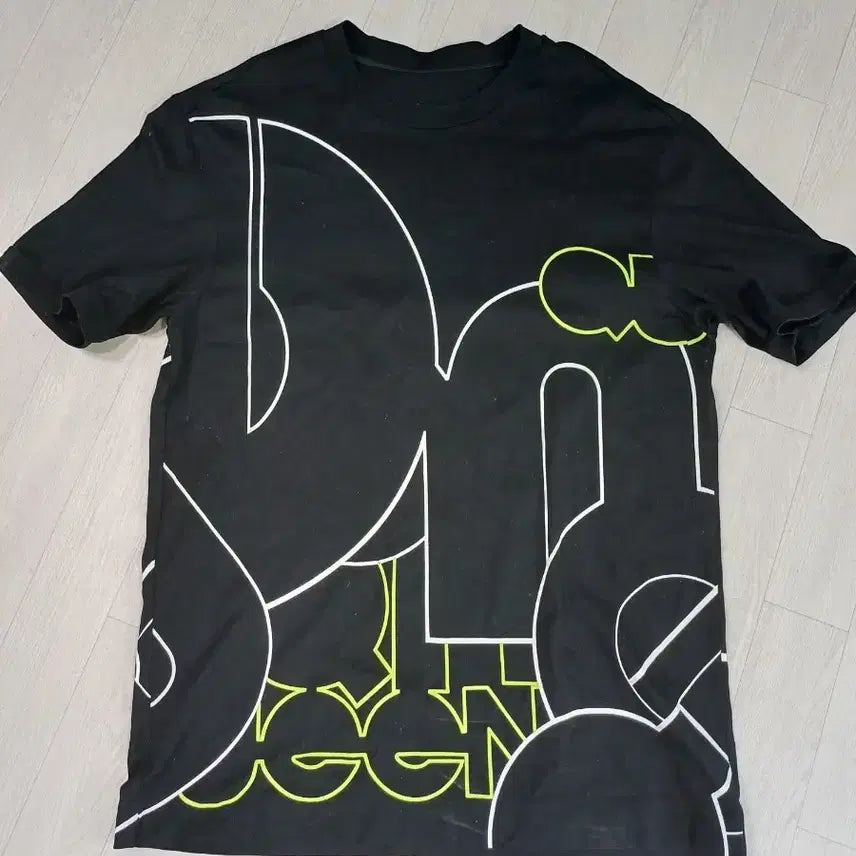 [BUNJANG] System Homme Printed Short Sleeve T-Shirt Size 100 / 시스템옴므 프린팅 반팔 티셔츠 100사이즈