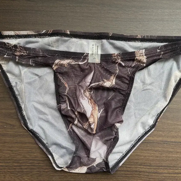 [BUNJANG] GreatAsia Men's Marvel Pattern Boxer Briefs - L / GreatAsia 마블 패턴 남성 드로즈 L