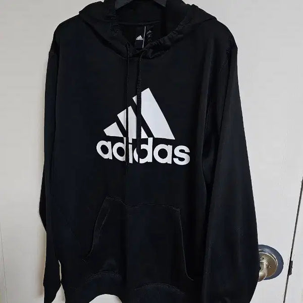 [BUNJANG] Adidas Sweat Pullover Fleece Hoodie (Size 3XL) / 아디다스 스웨트 풀오버 기모후드티 빅사이즈(521