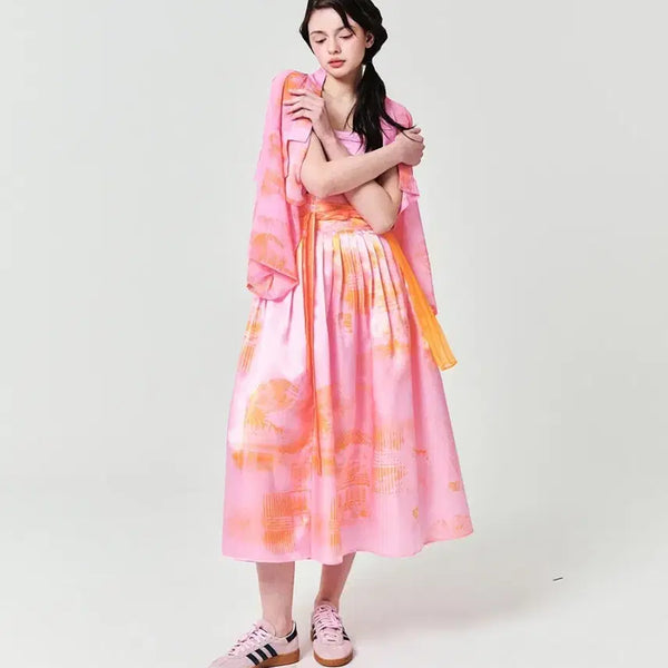 [BUNJANG] Omyo Hanbok Waist Skirt / 오묘 한복 허리치마 스커트