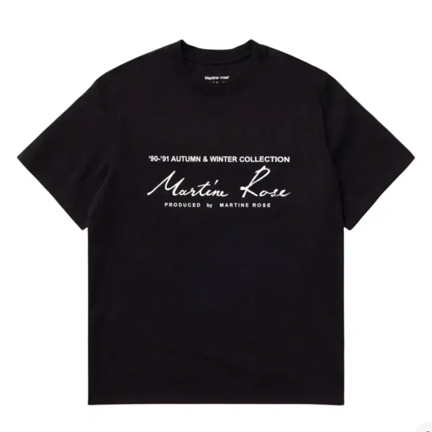 [BUNJANG] Martine Rose Classic Short Sleeve T-Shirt Black XL / [XL] 마틴로즈 반팔 티셔츠 블랙