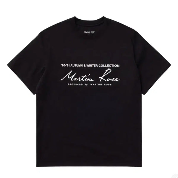 [BUNJANG] Martine Rose Classic Short Sleeve T-Shirt Black XL / [XL] 마틴로즈 반팔 티셔츠 블랙