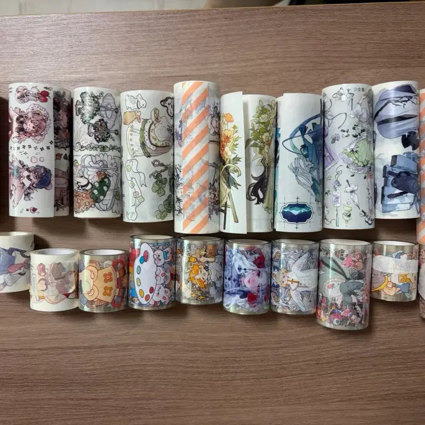 [BUNJANG] Washi Tape & PET Tape Bundle / 해외pet&화지 마테