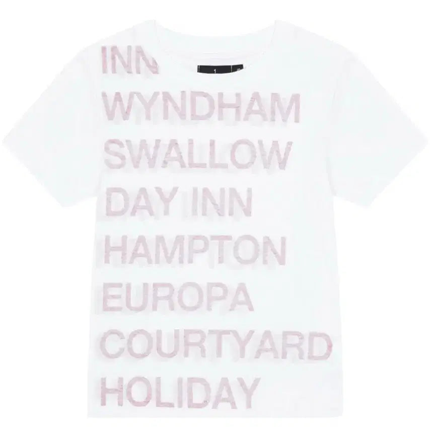 [BUNJANG] Safarisport Woman 1/2 Highway In T-Shirt White / [KREAM 단독] 사파리스팟 우먼 1/2 하이웨이 인 티셔츠 화이트 레