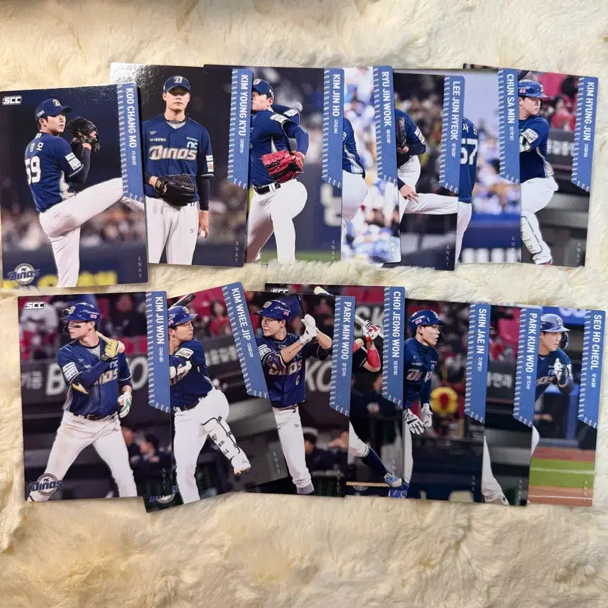 [BUNJANG] NC Dinos 2026 KBO Baseball Cards Normal Away Bundle (14 Cards) / 2026 KBO 야구카드 nc 다이노스 노멀 어웨이 일괄 14장
