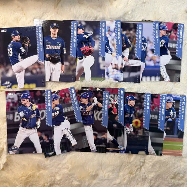 [BUNJANG] NC Dinos 2026 KBO Baseball Cards Normal Away Bundle (14 Cards) / 2026 KBO 야구카드 nc 다이노스 노멀 어웨이 일괄 14장