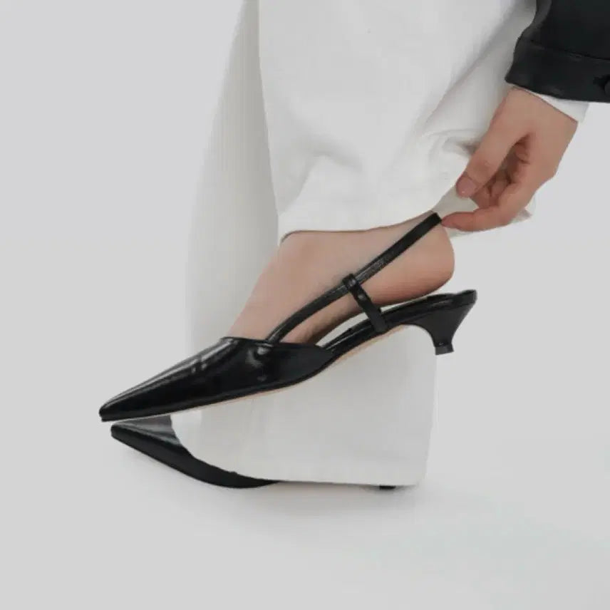 [BUNJANG] Slingback Stiletto Heels / 슬링백 스틸레토 힐