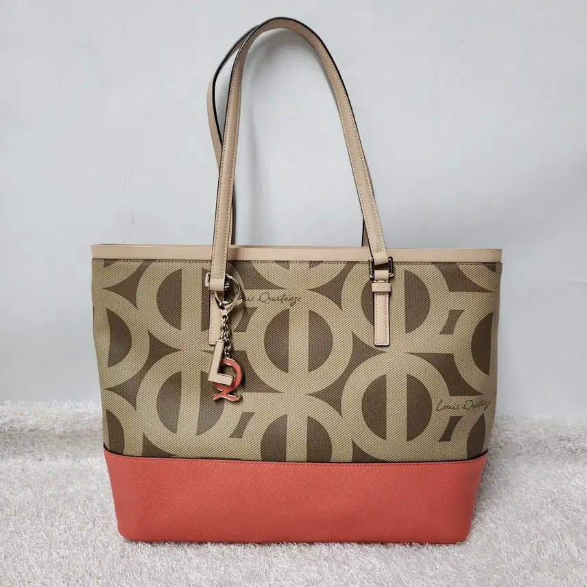 [BUNJANG] Louis Quatorze Signature Monogram Shopper Bag / [정품] 루이까또즈 시그니처 모노그램 쇼퍼백