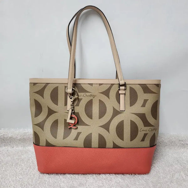 [BUNJANG] Louis Quatorze Signature Monogram Shopper Bag / [정품] 루이까또즈 시그니처 모노그램 쇼퍼백