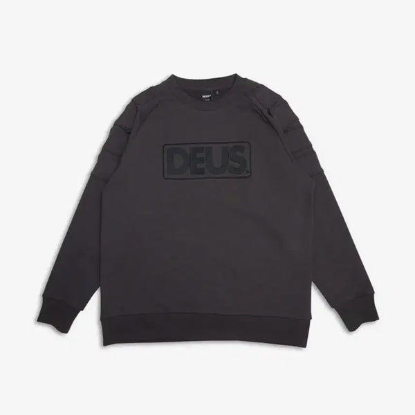[BUNJANG] Deus Ex Machina Sweatshirt Charcoal 105 / (새상품) 데우스 맨투맨 차콜 105