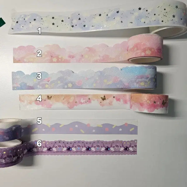 [BUNJANG] Washi Tape Set (54 Designs, 50cm per 400 KRW) / 마테띵 54종 50cm당 400원(일부제외.상품설명참조)
