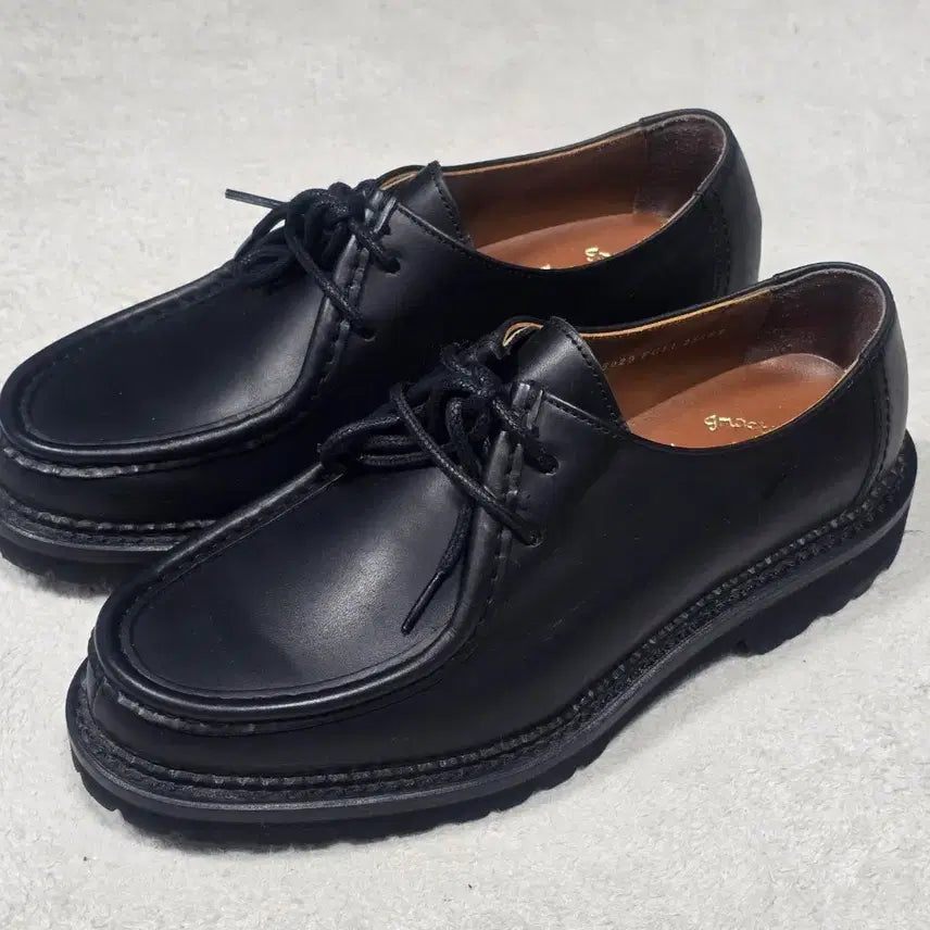 [BUNJANG] Regal 201D Tyrolean Shoes Black 255 / 리갈 비브람 201D 티롤리안 슈즈 블랙 255