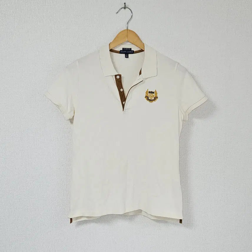 [BUNJANG] Polo Ralph Lauren Skinny Fit Polo T-shirt Women's L / 폴로 랄프로렌 스키니핏 폴로 반팔 카라티 스키니폴로 여성 L