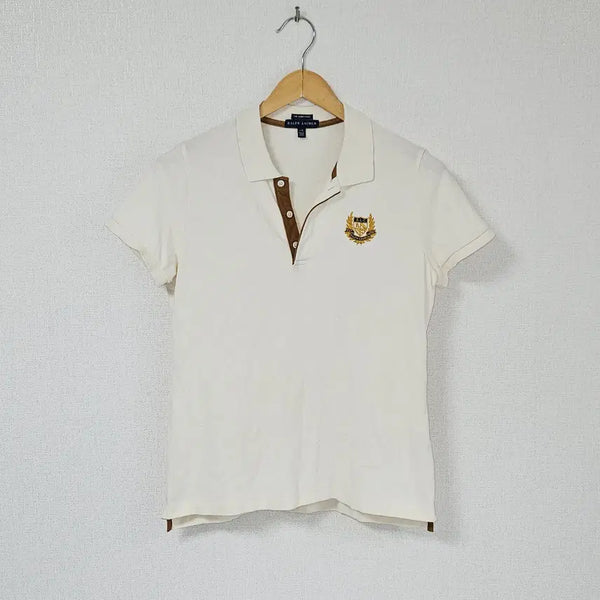 [BUNJANG] Polo Ralph Lauren Skinny Fit Polo T-shirt Women's L / 폴로 랄프로렌 스키니핏 폴로 반팔 카라티 스키니폴로 여성 L