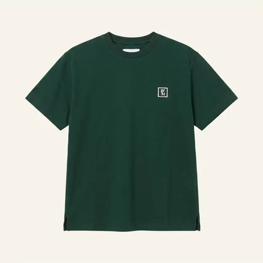 [BUNJANG] Wooyoungmi Back Logo T-Shirt Green / 우영미 백로고 반팔 그린 (44)