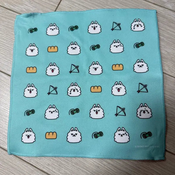 [BUNJANG] TXT Beomgyu Yongmong Handkerchief Japan MD Gacha / 투바투 뿔바투 용멍 손수건 일본 엠디 가차 수빈