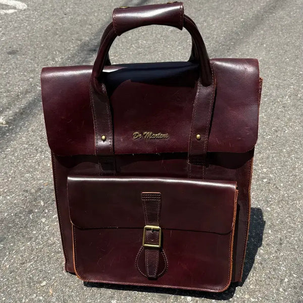 [BUNJANG] Dr. Martens Leather Satchel Randoseru Bag / 닥터마틴 레더 사첼백 란도셀