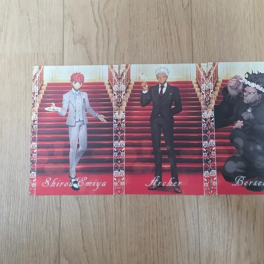 [BUNJANG] Fate Series Shiro/Archer/Berserker Postcard / 페이트 fate 시로/아처/버서커 엽서