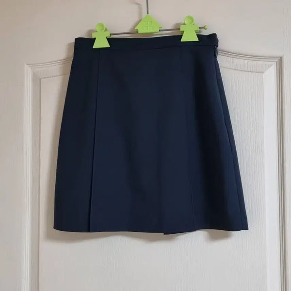 [BUNJANG] First Reason High-Waisted Skirt (Navy, Size 2) / (새상품) First reason , 하이웨이스트 스커트