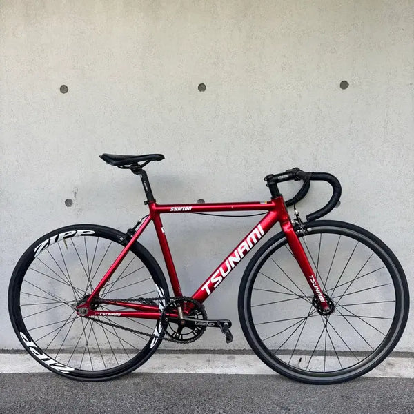 [BUNJANG] Tsunami SNM100 Road Bike - Size S / 쓰나미 snm100팔아요 레드와인 픽시 대차(엔진11,언노운,콘스탄틴 등