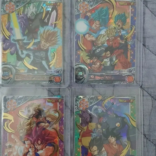 [BUNJANG] Dragon Ball Super Collectible UR Cards (4-Card Set) / 117 120 121 123 드래곤볼 슈퍼 콜렉트 UR 4장