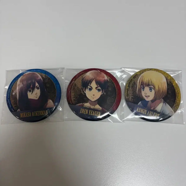 [BUNJANG] Attack on Titan Ichiban Kuji Badge Bundle Set / 진격의거인 제일복권 뱃지 일괄