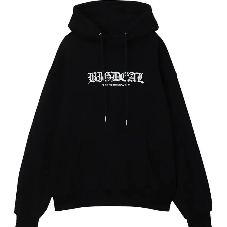 [BUNJANG] Lookism Big Deal Fleece Hoodie / 외모지상주의 빅딜 기모 후디 (후드티)